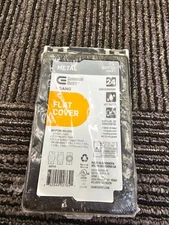 (QTY 6) Commercial Electric 820 356: Flat Cover Metal 1-Gang Wet Rated Outdoor