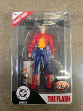 McFarlane DC Direct THE FLASH Platinum Edition 7  Figure Jay Garrick Comic Book