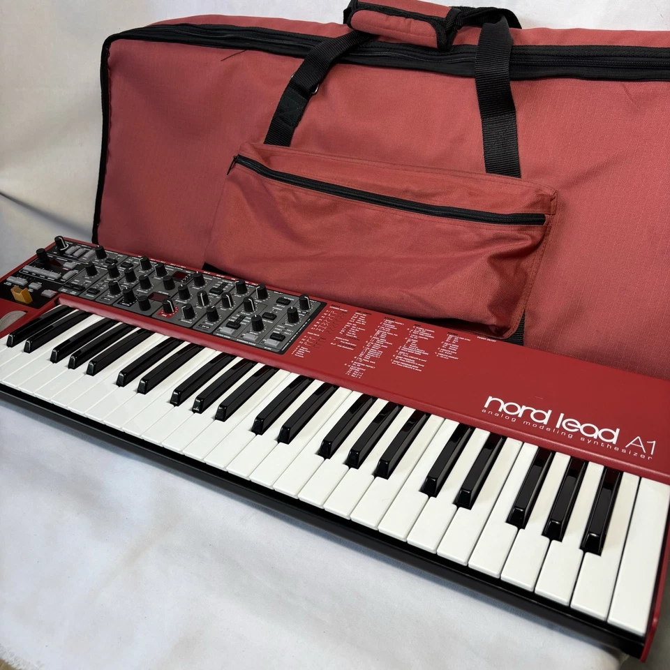 Nord Lead A1 Synthesizer Analog Modeling, 49 Key with Soft Case (no adapter) - Image 2 of 4