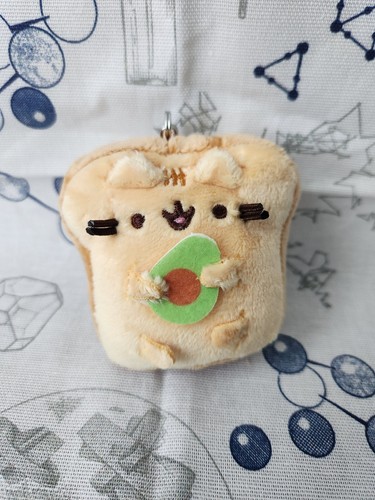Schlüsselanhänger Pusheen Surprise Plüsch Serie 19 Avocado Toast - Bild 1 von 4