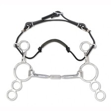 Myler Combination Bit Sweet Iron Comfort Snaffle - 4 3/4  Mouth, 6  Shank,