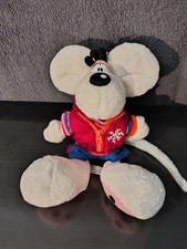 Peluche Pull Rayé Veste Flocon De Neige Hiver Automne 30cm  Diddl Vintage Ancien