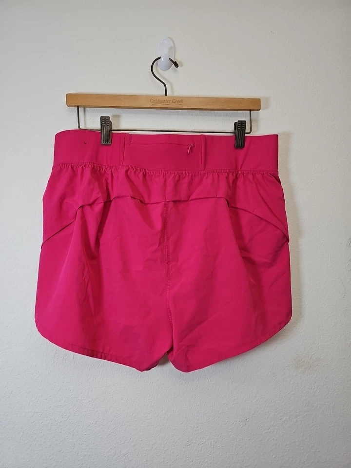 ASICS Women’s Size Large Pink Pull On Athletic Shorts EUC - Image 3 of 4