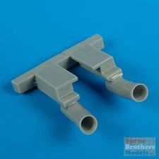 QBT72272 1:72 Quickboost F2A-2 Buffalo Exhaust (HAS kit) #72272