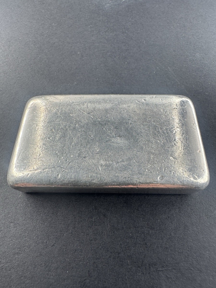 1965 Johnson Matthey Canada JMC 10 Oz .999+ Fine Silver Bar * With