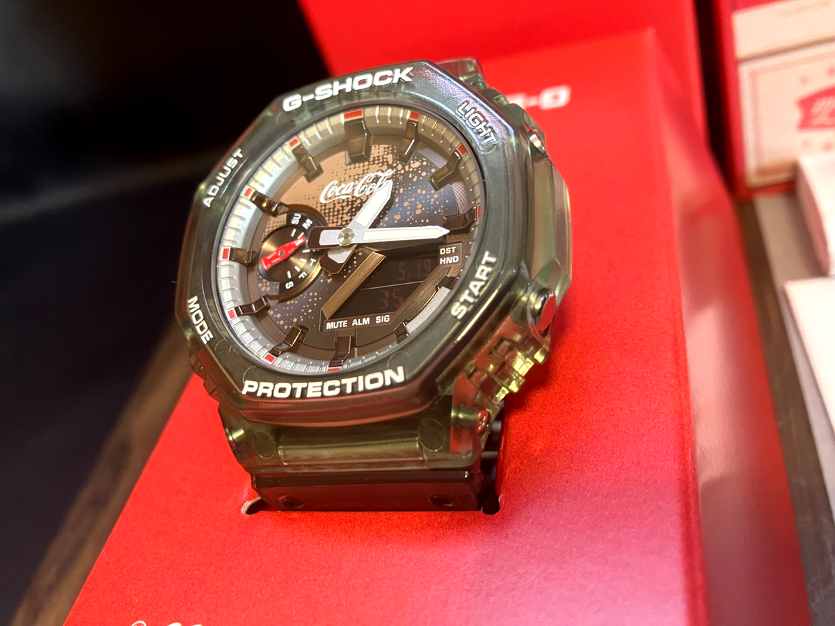 Casio G-Shock x Coca-Cola 140th GA-2100CC-3AJR Limited Japan