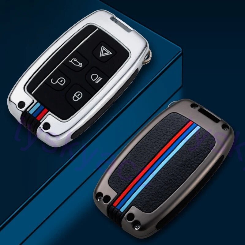 Key Case Fob Holder Bag Shell Cover For Jaguar XE Range Rover Evoque Discovery4 - Image 4 of 4