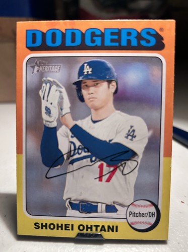 2024 Topps Heritage #371 Shohei Ohtani Dodgers
