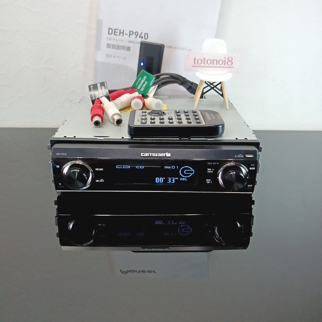 カーオーディオ Pioneer CDX-2,GEX-91 Pioneer Carrozzeria DEH-P940 1DIN Car Audio CD AUX SFC BBE