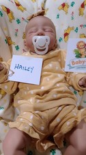 HAILEY❤️Adorable Reborn doll  Girl weighted to 5.1 lbs 2.3 kgs 19" 48cm❤️