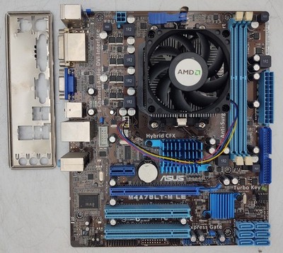ASUS M4A78LT-M LE Motherboard W/ AMD ATHLON II ADX2450CK23GM + I/O SHIELD
