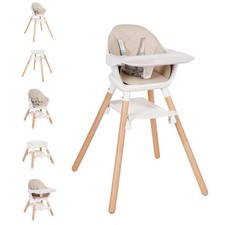High Chair, 6 in 1 Convertible High Chairs for Babies and Toddlers