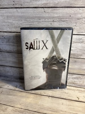 New! Saw X (DVD 2023) Sealed Ships Free Return Of Jigsaw John Kramer Is BACK