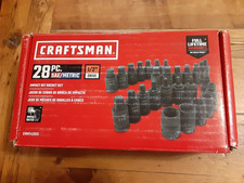 Craftsman 28-pc Saemetric 12 Drive Impact Bit Socket Set Cmmt42031 Craftsman 28-pc Saemetric 12 Drive Impact Bit Socket Set Cmmt42031