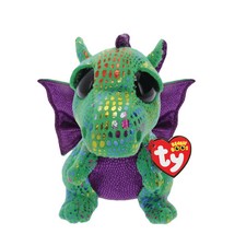 Cinder the dragon - Ty Beanie Babies / Boos : Soft toy  plush / Teddy Bear