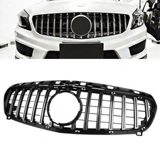 Grill Chrom Kühlergrill Gitter passt für Mercedes-Benz A-KLASSE W176 2012-8/2015