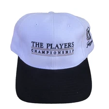 Vintage Nike Golf The Players Championship Strapback Sawgrass TPC w/Tag *STAINED