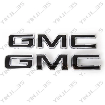 NEW Front & Rear Emblem Chrome kit For 2019 - 2026 GMC Sierra 1500 2500HD 3500HD - Bild 1 von 4