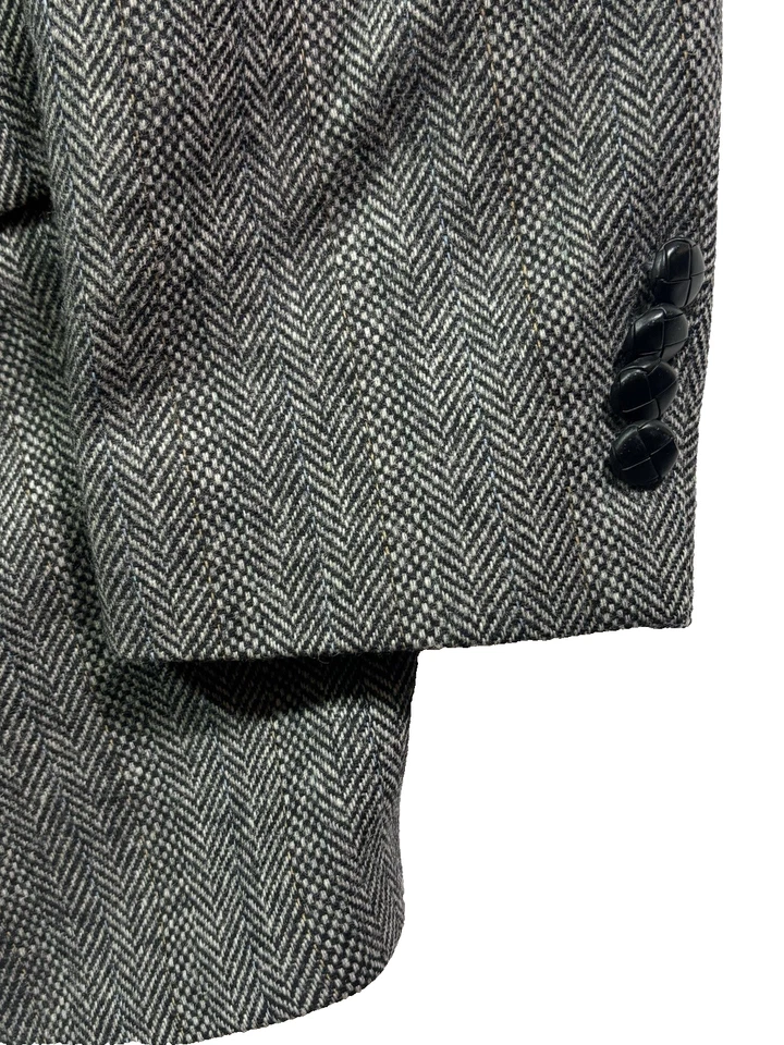 De colección Años 90 Espiga Tweed Woolrich Blazer Chaqueta Traje Deportivo Abrigo Lana 42L Foto 2 de 4