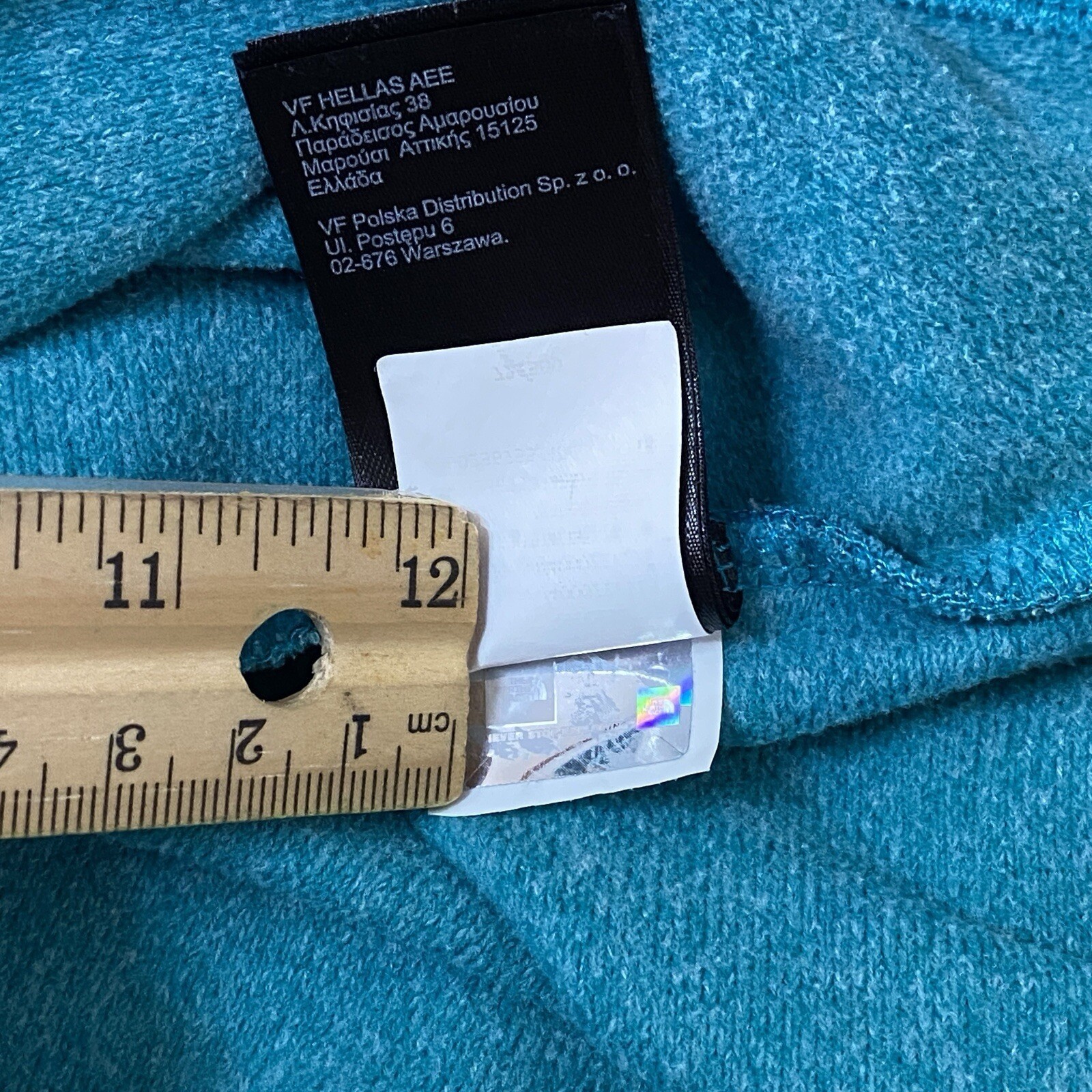 The North Face Womens Medium Cinder 100 Full Zip Teal Long Sleeved Jacket thumbnail 12