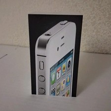 Apple iPhone 4 White 8GB Bar Style Retail Box and Packaging for Smartphone
