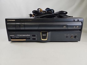 Pioneer CLD-A100 Laser Active LD Player with PAC S10 SEGA Remote CPD-S-1 Tested