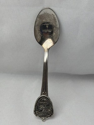 Vintage Connecticut Constitution State Souvenir Spoon Silver Plate