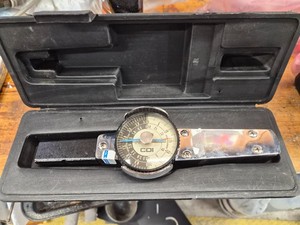 CDI 1/4 Drive Dial Type Torque Wrench Model 301LDIN 0-300 In/Lb