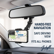 Base Para Poner Sujetar El Telefono En Carro Soporte Celular Movil GPS Coche