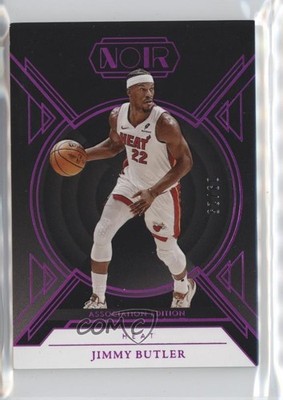 2024-25 Panini Noir Association Edition Holo Ruby 9/25 Jimmy Butler III #31 0o4t