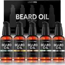 Deluxe Beard Oil for Men - Sandalwood, Tobacco Vanilla, Bergamot Sage, Cedar ...