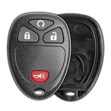 KeylessOption Just the Case Keyless Entry Remote Key Fob Shell Black