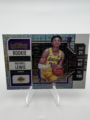 2023-24 Panini Contenders - Rookie Ticket Maxwell Lewis #121 Variations (RC)
