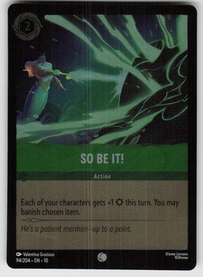 GGC - 12 Cold Foil So Be It! 94/204 Common Whispers in the Well