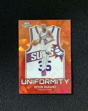 2023-24 Panini Contenders Optic Uniformity Red Ice #24 Kevin Durant 7/175 OR24