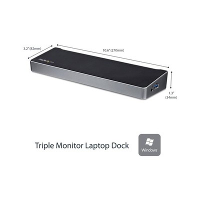StarTech Triple-Video Dockingstation USB 3.0 (USB3DOCKH2DP)