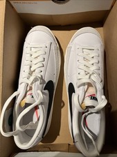 Men Size 10 - Nike Blazer Platform Low White Black W