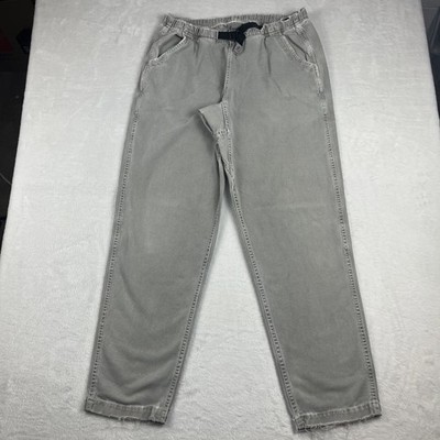 Gramicci G-Pants Mens Medium Gray Vintage G Series Cotton Climbing Trousers Hole