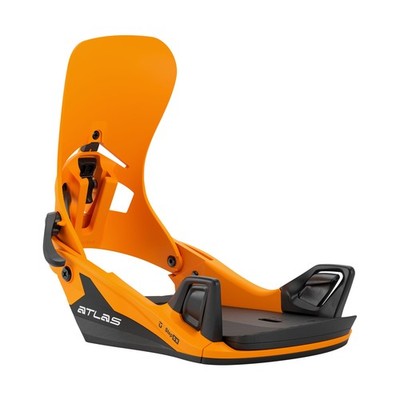 Excellent Union Atlas Step On Men's Snowboard Bindings, Orange
