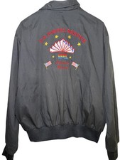 VTG USPS Embroidered Post Office Jacket XL Postman Mailman Arkansas District
