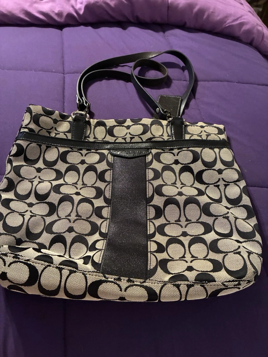 Coach Black Signature for sale - eBay