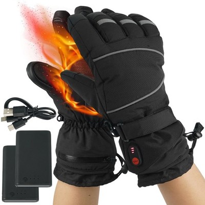 Beheizbare Handschuhe mit Akku für Motorrad Fahrrad Winter Outdoor Aktivitäten