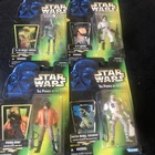 Action Figure Kenner Green CardStar Wars Power of the Force Lot Of 4 Figures NIB