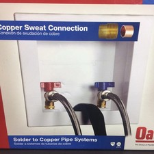 Oatey 38529 Washing Machine Center Drain Outlet Box With Valves NEW IN BOX