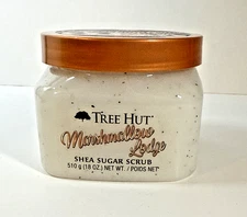 NEW Tree Hut Marshmallow Lodge Shea Sugar Scrub 18 oz