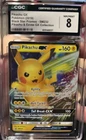 Pikachu GX - SM232 - CGC 8.5 NM/Mint+ - Black Star Promo NM CGC 8 w/ Subs PSA