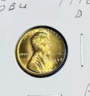 1948-D Lincoln Wheat Cent Penny GEM RED BU From OBW L023