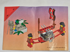LEGO VINTAGE NINJA Treasure Transport Set 6033 with Box & Instructions