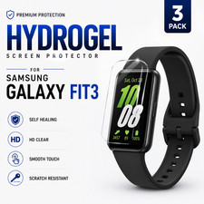 Samsung Galaxy Fit3 Hydrogel Screen Protector Self Healing HD Clear Waterproof