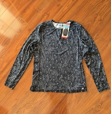 Hang Ten Women's Long Sleeve UPF 50+ Rash Guard - New With Tags